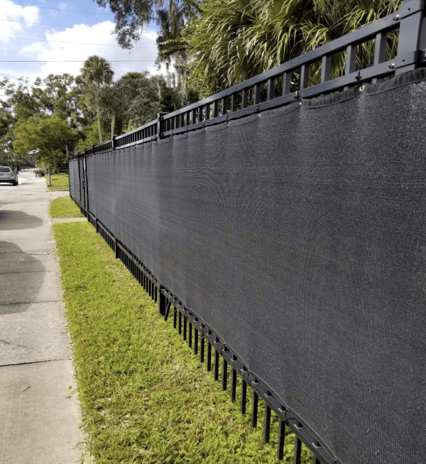 Privacy Plus - Ultimate Blockage, 98% Density - Black, 7'8" x 110'