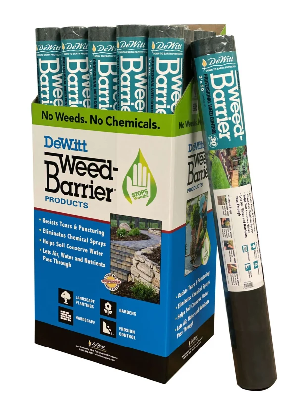 DeWitt Pro 30-Year Weed Barrier - 3oz, In Black & Brown - Image 2